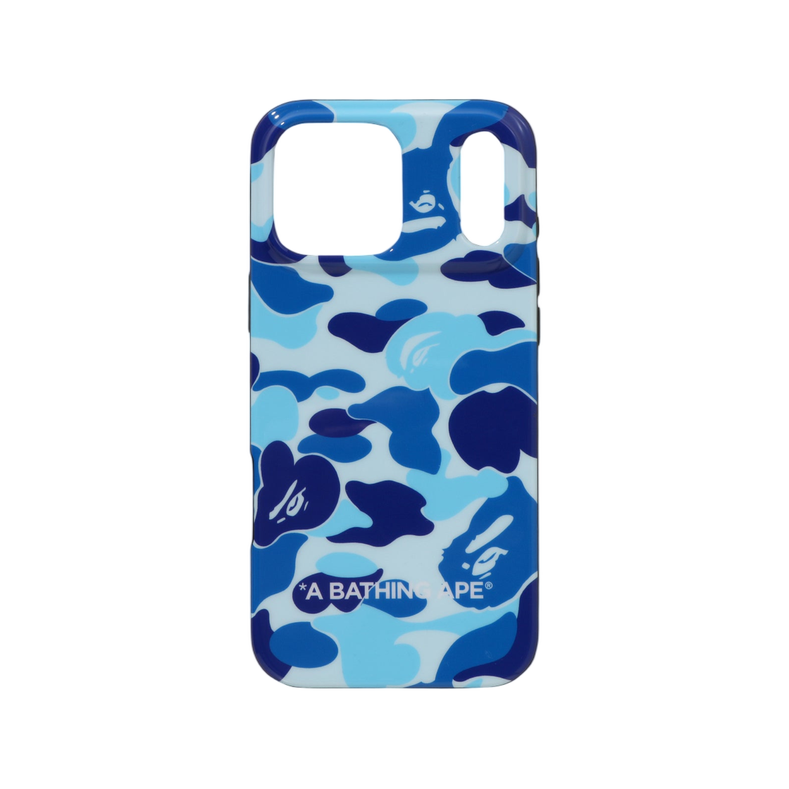 베이프 ABC 카모 아이폰 17 프로 맥스 케이스 블루(BAPE ABC Camo iPhone 17 Pro Max Case Blue)