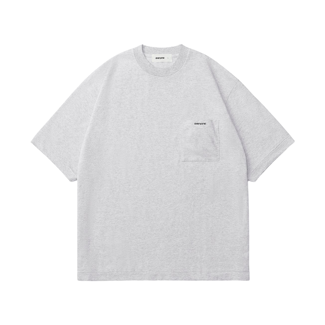 에브리원 포켓 티셔츠 애쉬(everyone Pocket T-Shirt Ash)