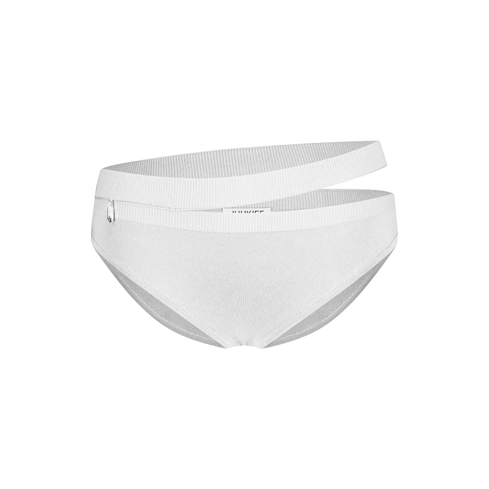 쥬키프 코튼 밴드 디테일 브리프 화이트(Juukiff Slash Band Brief In Mixed Cotton White)