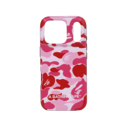 BAPE ABC Camo iPhone 17 Pro Case Pink