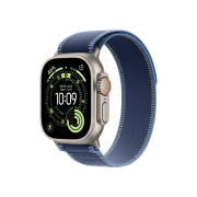 Apple Watch Ultra 3 49mm Natural Titanium Case with M/L Trail Loop Blue Bright Blue (Korean Ver.)
