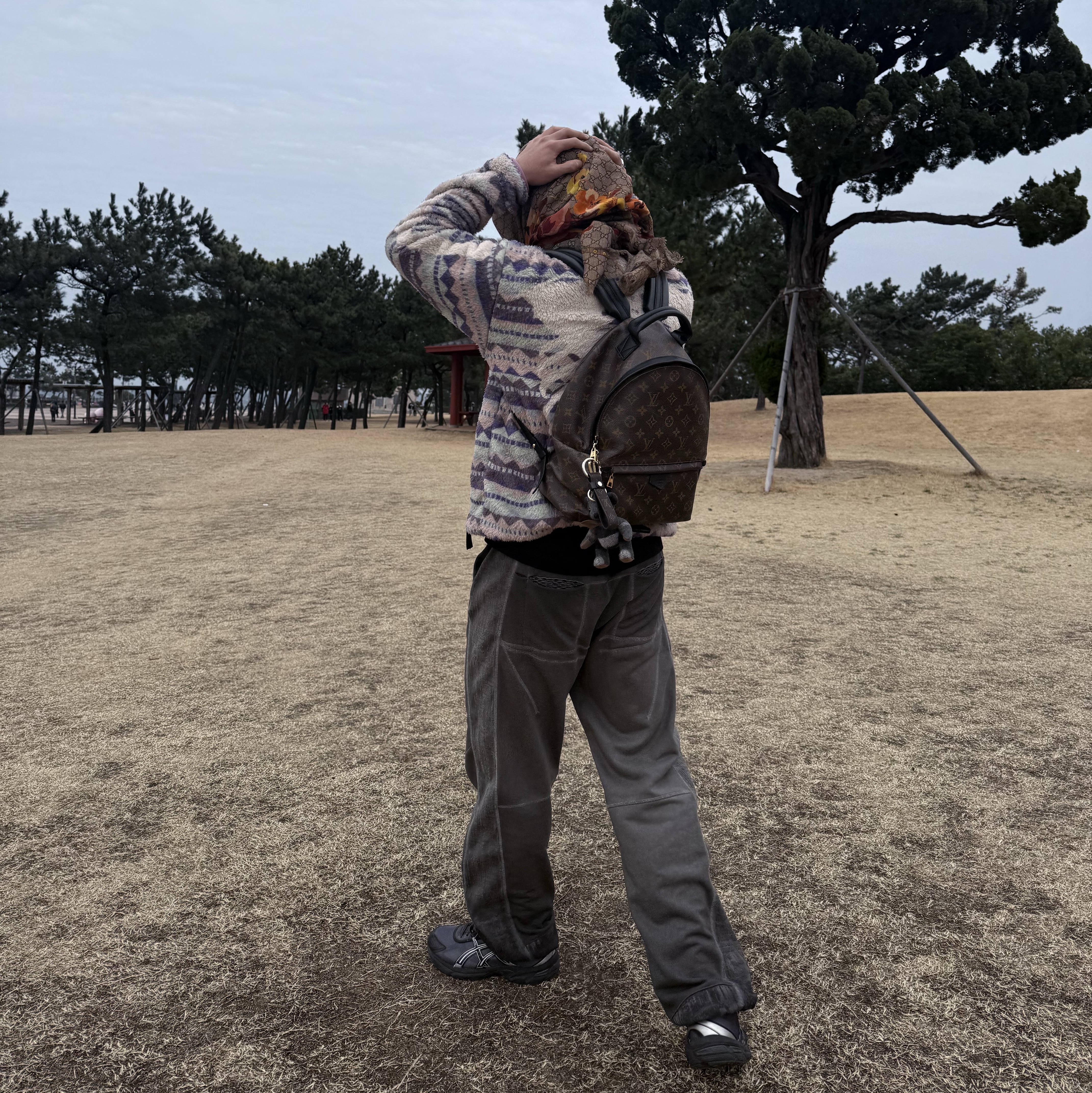 Kapital Ashland Stripe & Bone Fleece Zip Blouson Purple, Asics UB2-S Gel-1130 Asphalt Pure Silver 착용 스타일