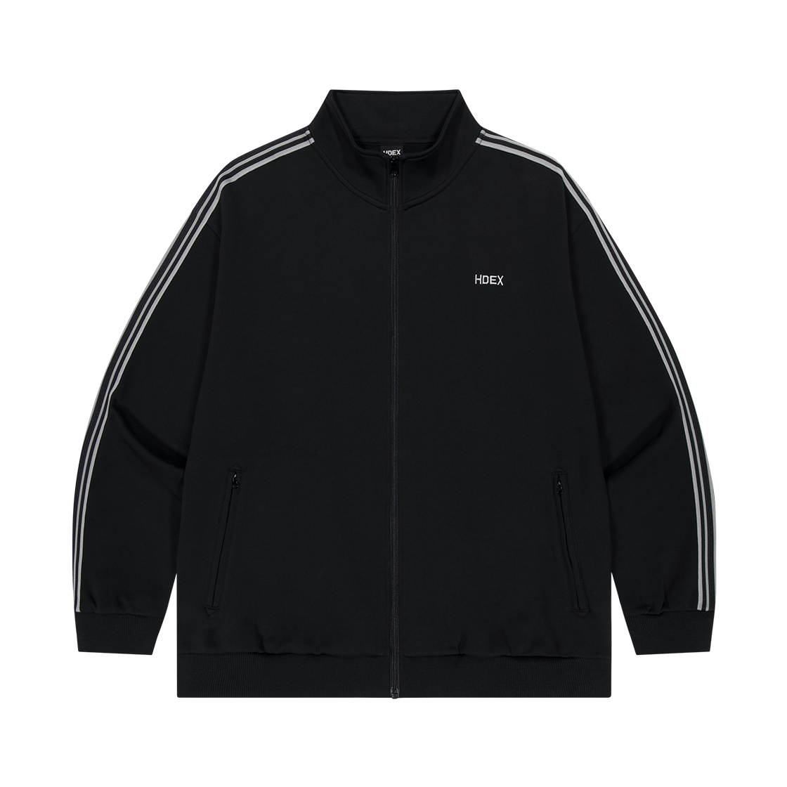 메인로고 트랙 자켓 (Black)(Main Logo Track Jacket Black)