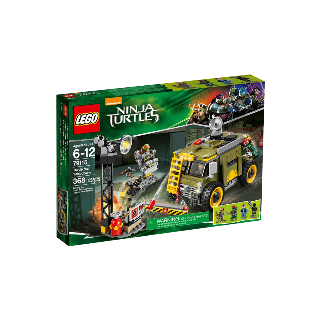 레고 닌자 터틀 터틀 밴 습격 작전(Lego Ninja Turtles Turtle Van Takedown) - 2