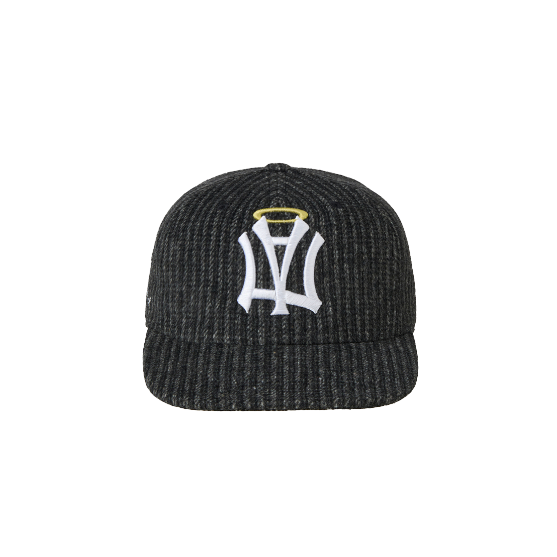 에이이에이이 에이이 심볼 스트라이프 엔젤 윙 캡 블랙(AEAE Ae Symbol Stripe Angel Wing Cap Black)