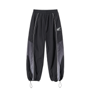 Honda Speed Track Solid nylon Pants Black