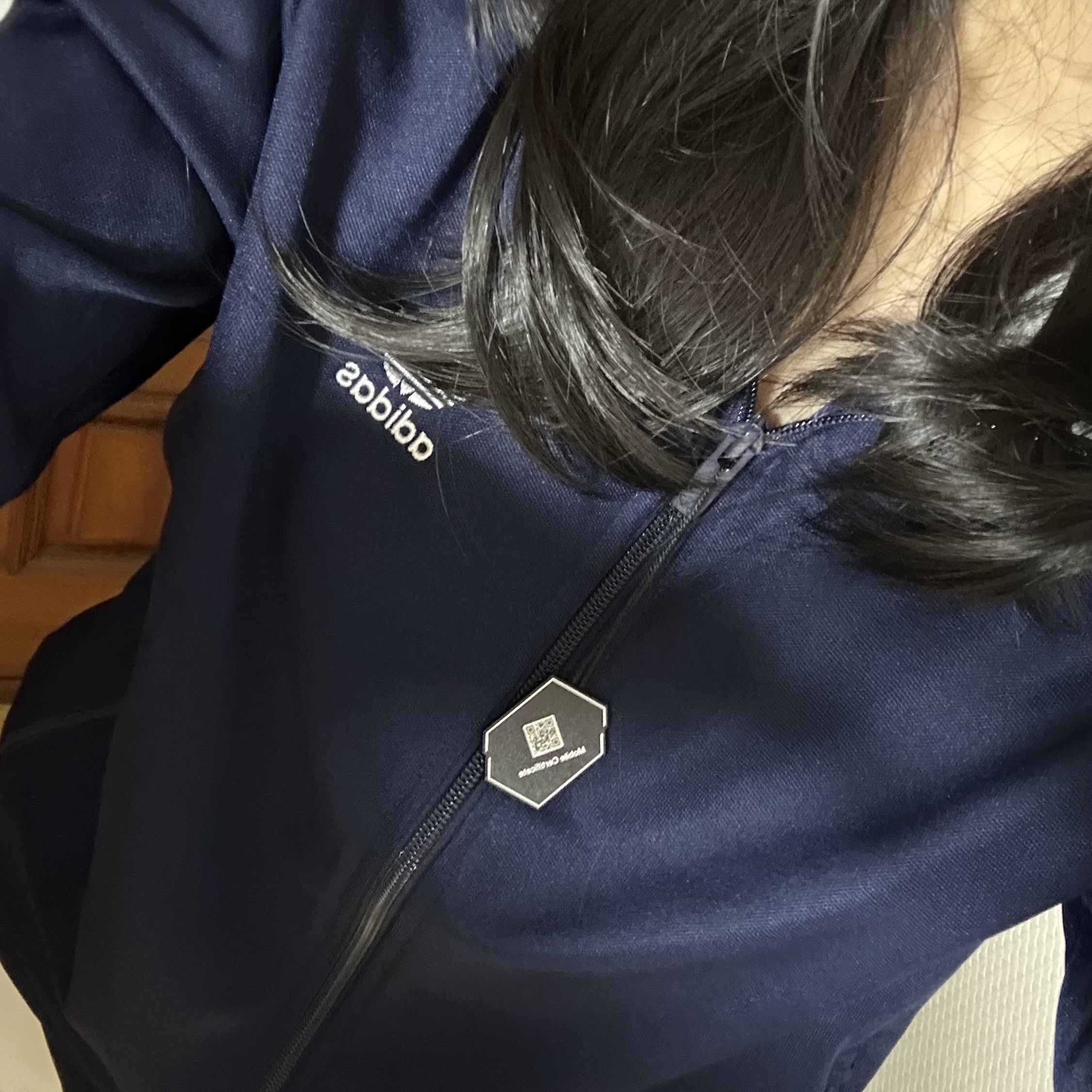 Adidas Adicolor Classic Beckenbauer Track Top Night Indigo - KR Sizing 착용 스타일