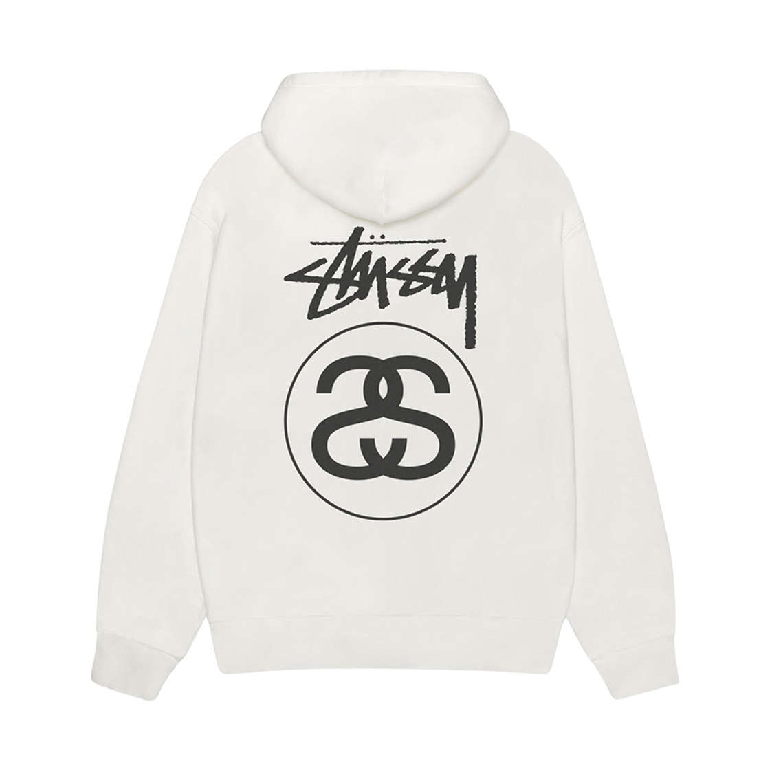 1925118 Stussy Stock Link Pigment Dyed Hoodie Natural