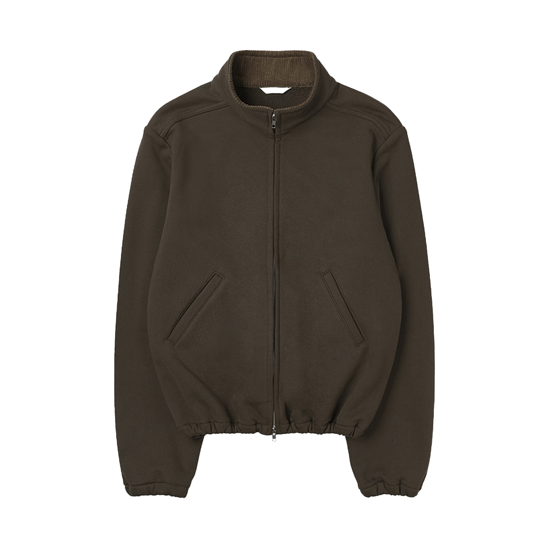 2503MSJBR3 STU French Terry Jacket Brown