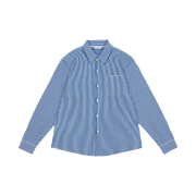 STU Stripe Knit Shirt Blue