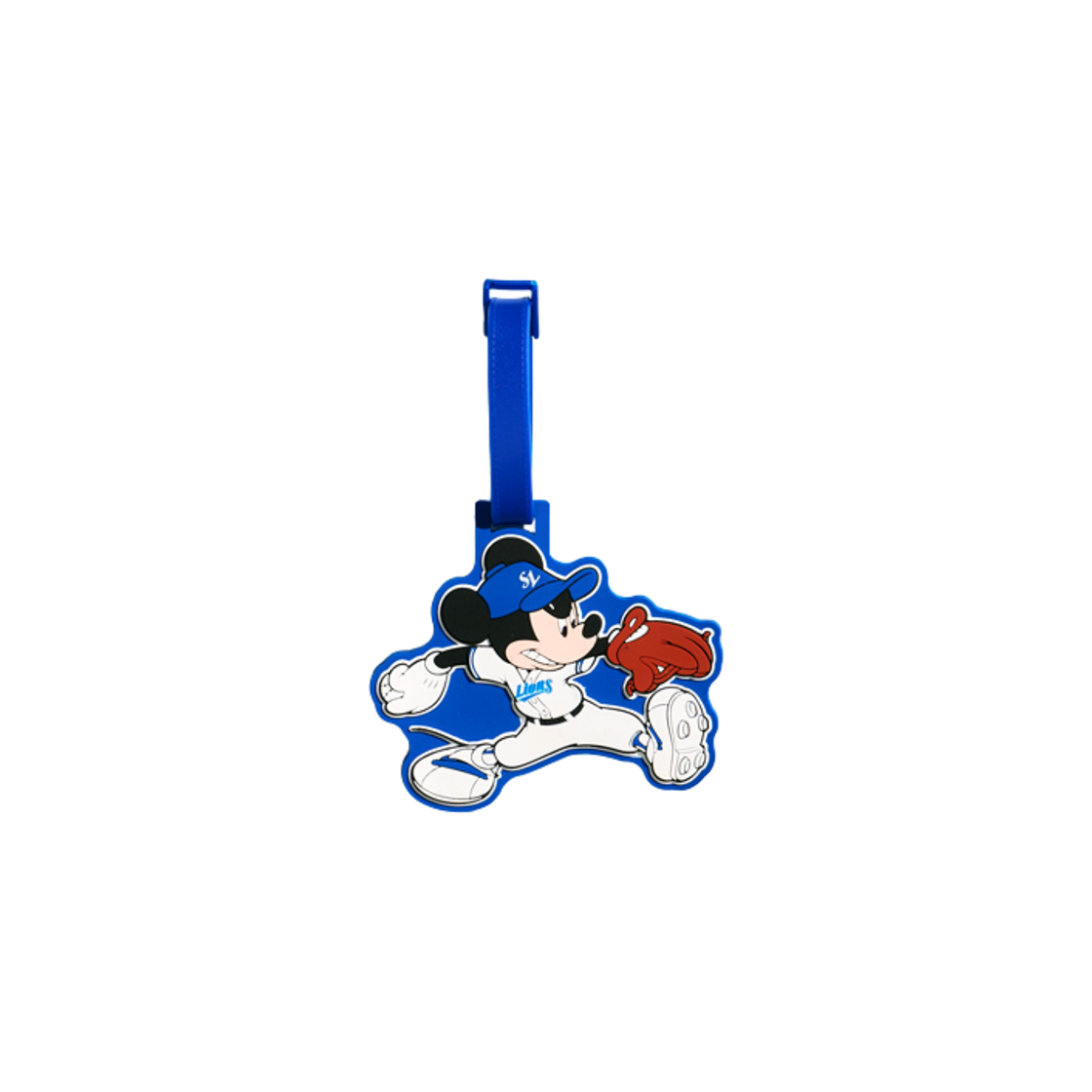 KBO x 디즈니 미키 러기지택 삼성 라이온즈(KBO x Disney Mickey Luggage Tag Samsung Lions)