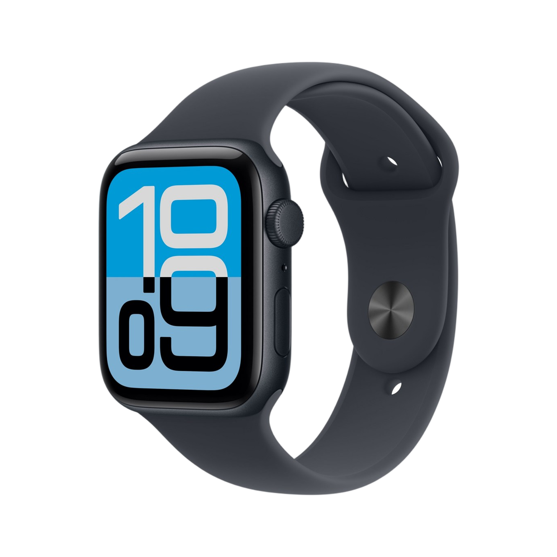 애플 워치 SE 3세대 44mm GPS 미드나이트 알루미늄 케이스 스포츠 밴드 S/M 미드나이트 (국내 정식 발매 제품)(Apple Watch Series SE 3rd 44mm GPS Midnight Aluminum Case with Sport Band S/M Midnight (Korean Ver.))
