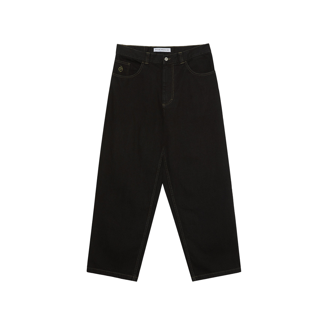 P000BKOI Polar Skate Co. Big Boy Pants Black Dark Olive