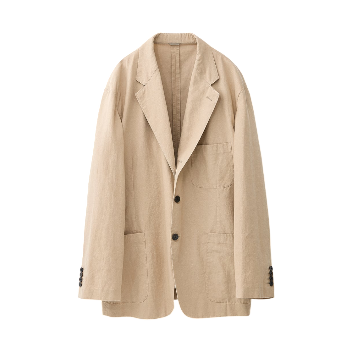 - A.Presse For everyone Hemp Cotton Jacket Beige
