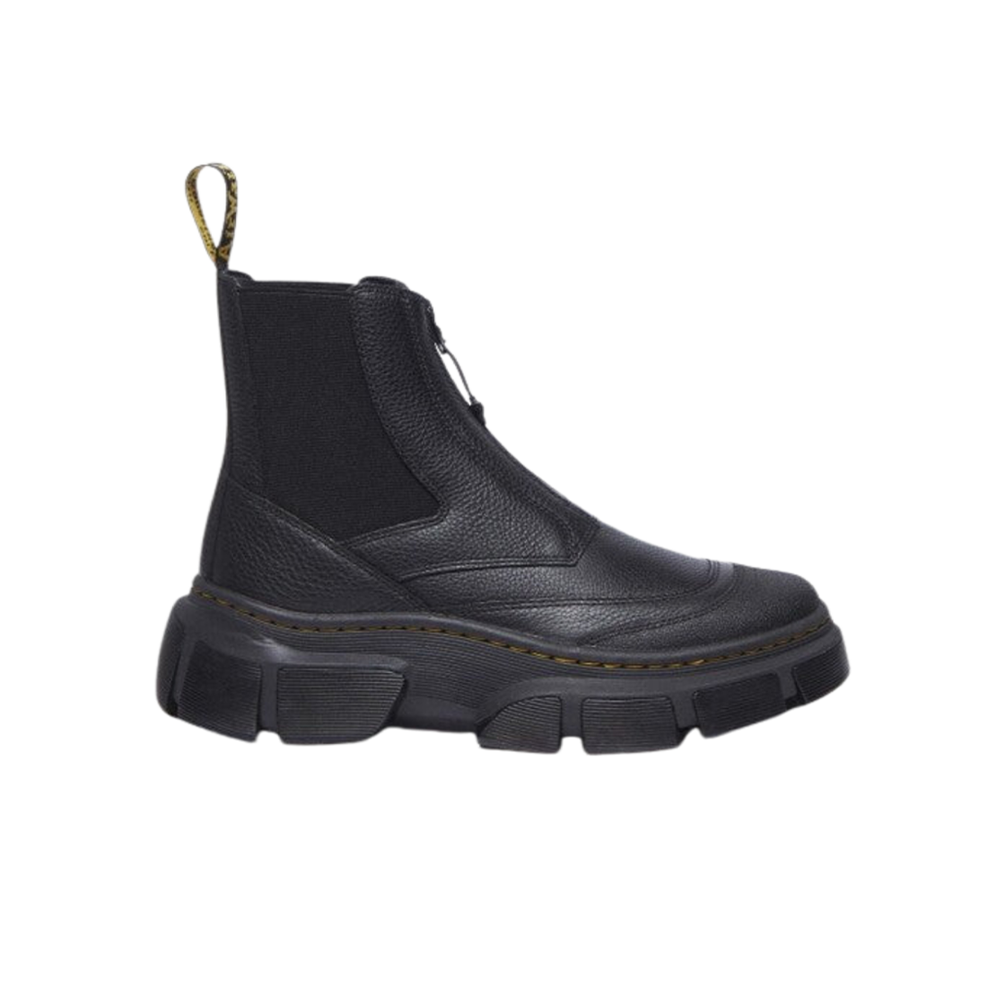 닥터마틴 DMXL 집 레더 첼시 부츠 블랙(Dr. Martens DMXL Zip Leather Chelsea Boots Black)
