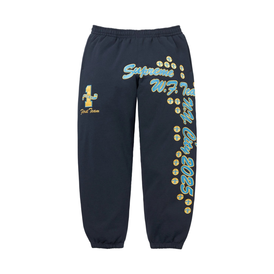 슈프림 리그 챔스 스웨트팬츠 네이비 - 25FW