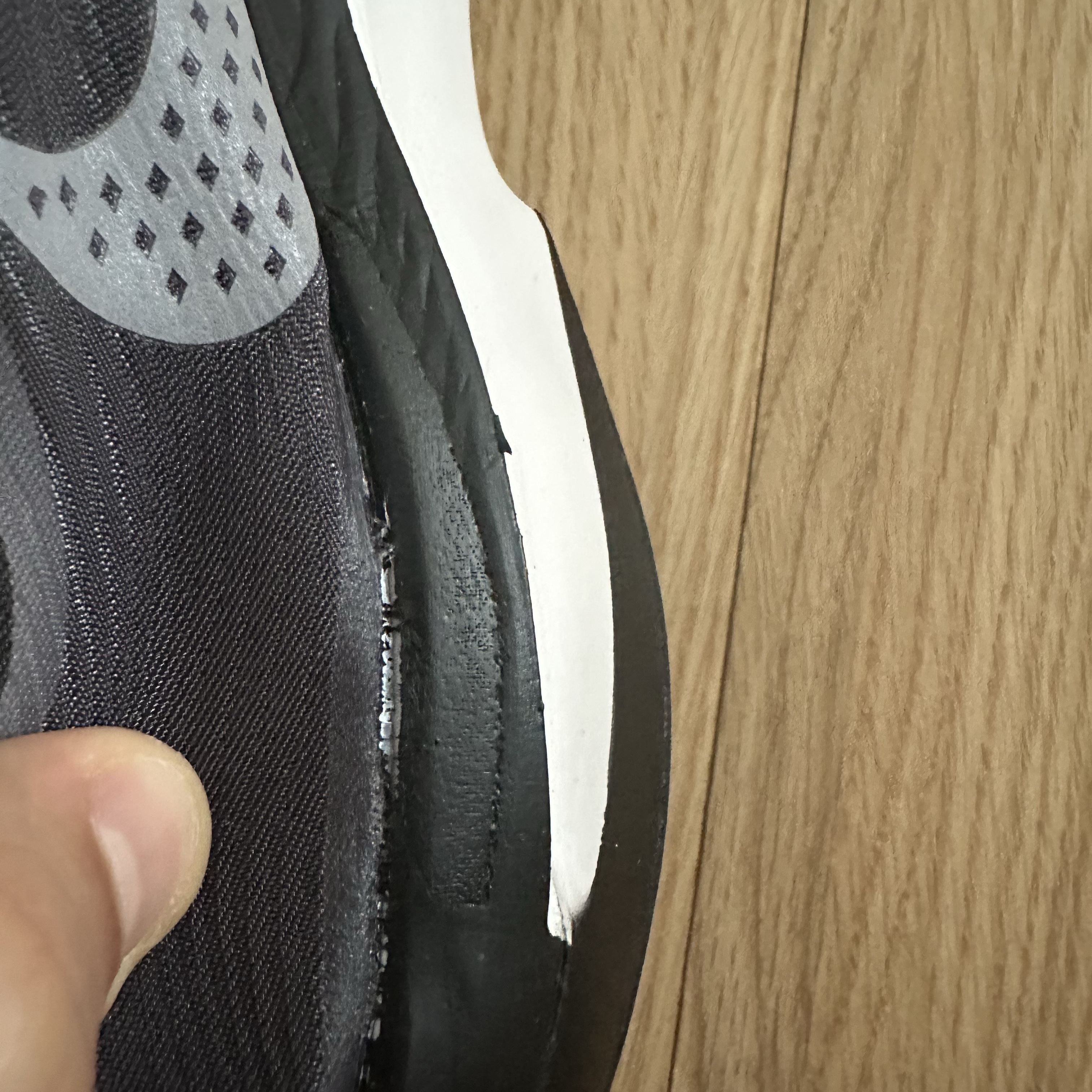 Nike Zoom Fly 6 Black Light Smoke Grey 착용 스타일 - 2