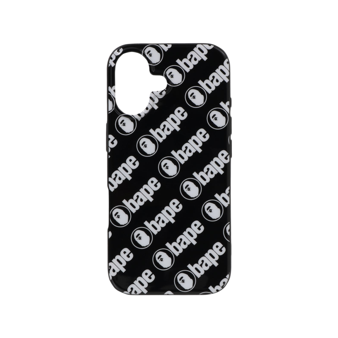 - BAPE Pattern iPhone 17 Case Black