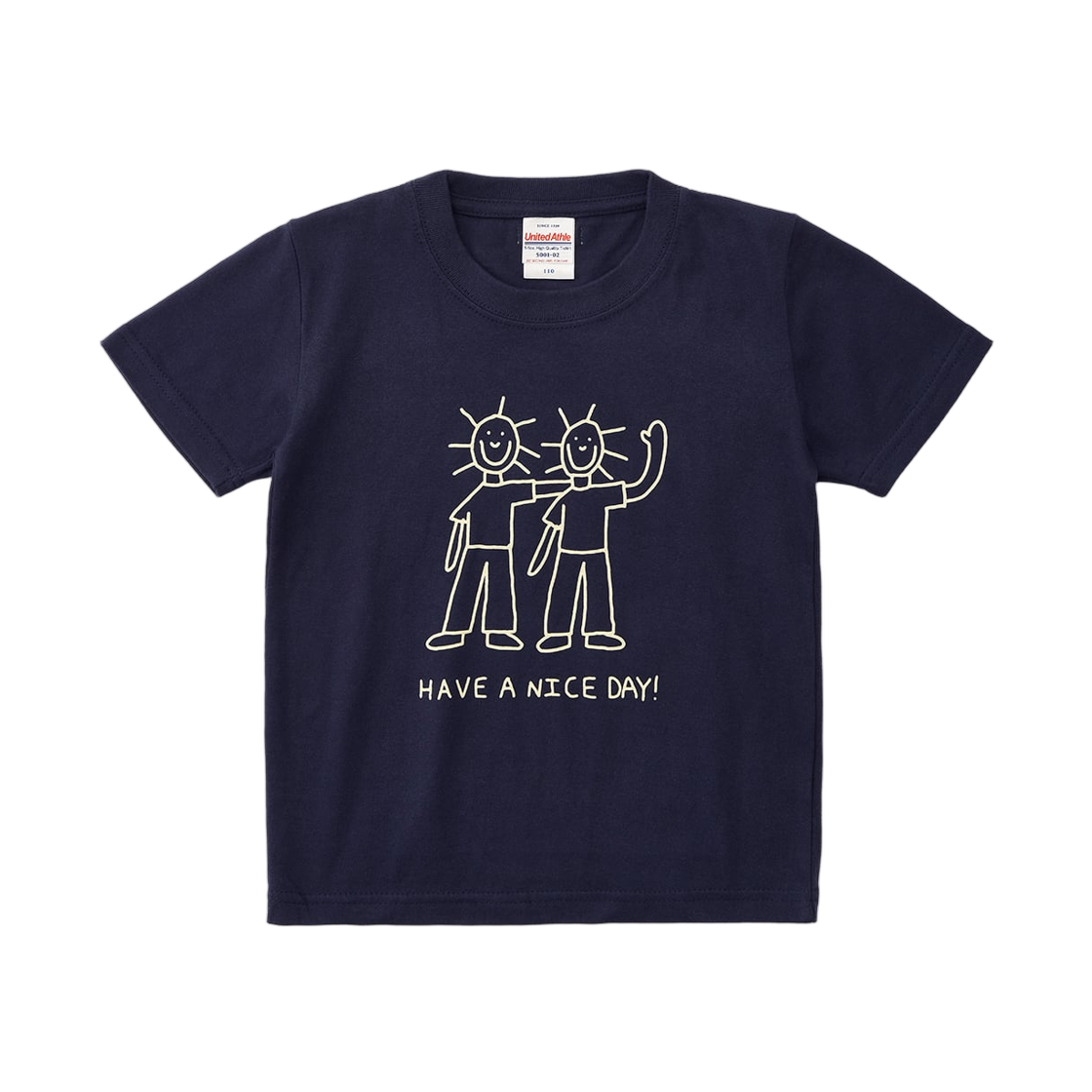 (키즈) 에브리원 굿니스 제이 삼만 키즈 티셔츠 네이비((Kids) everyone Goodness J.30000 T-Shirt Navy)