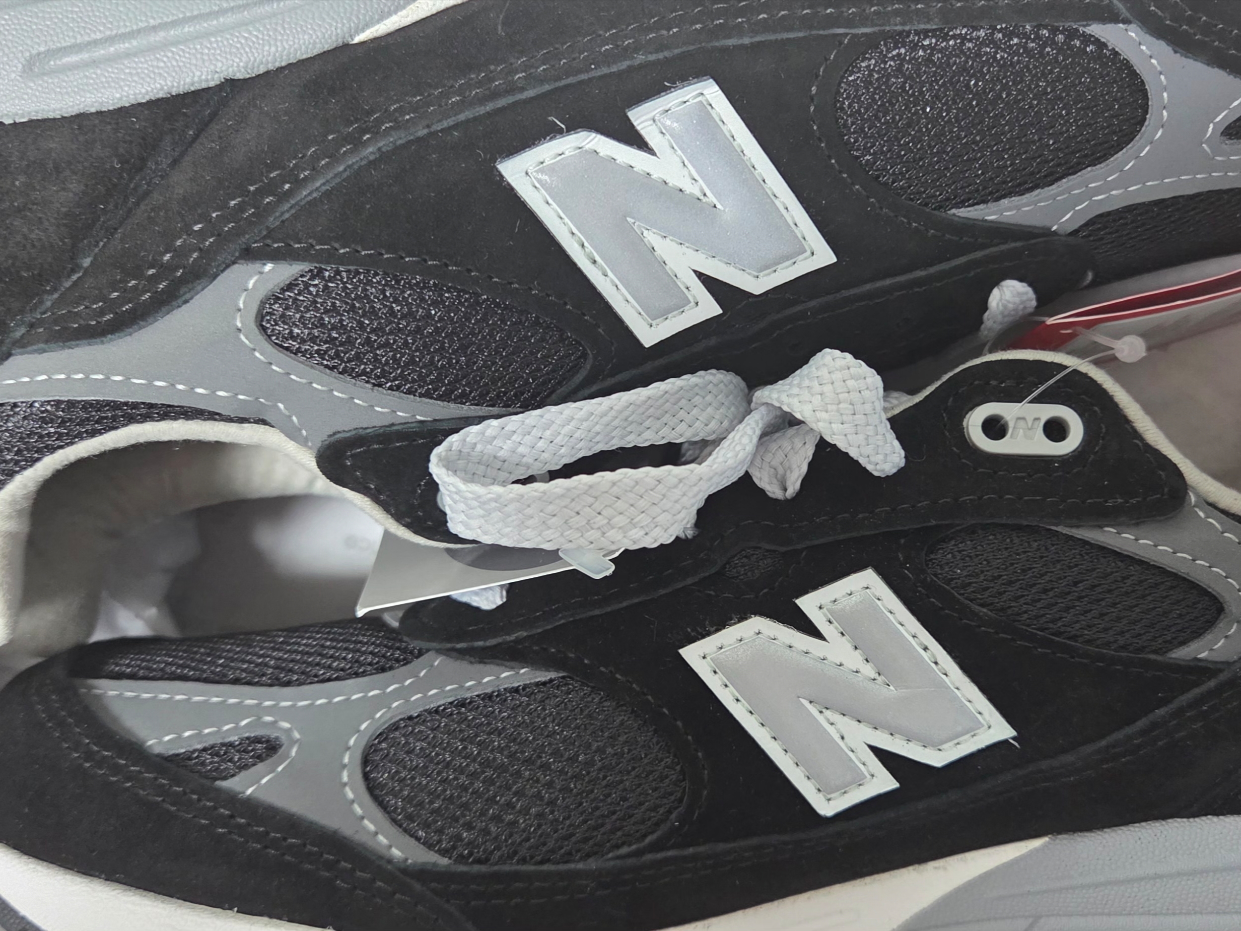 New Balance 993 Made in USA Black - D Standard 착용 스타일