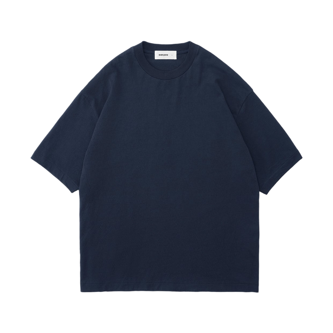 - everyone American Cotton T-Shirt Navy