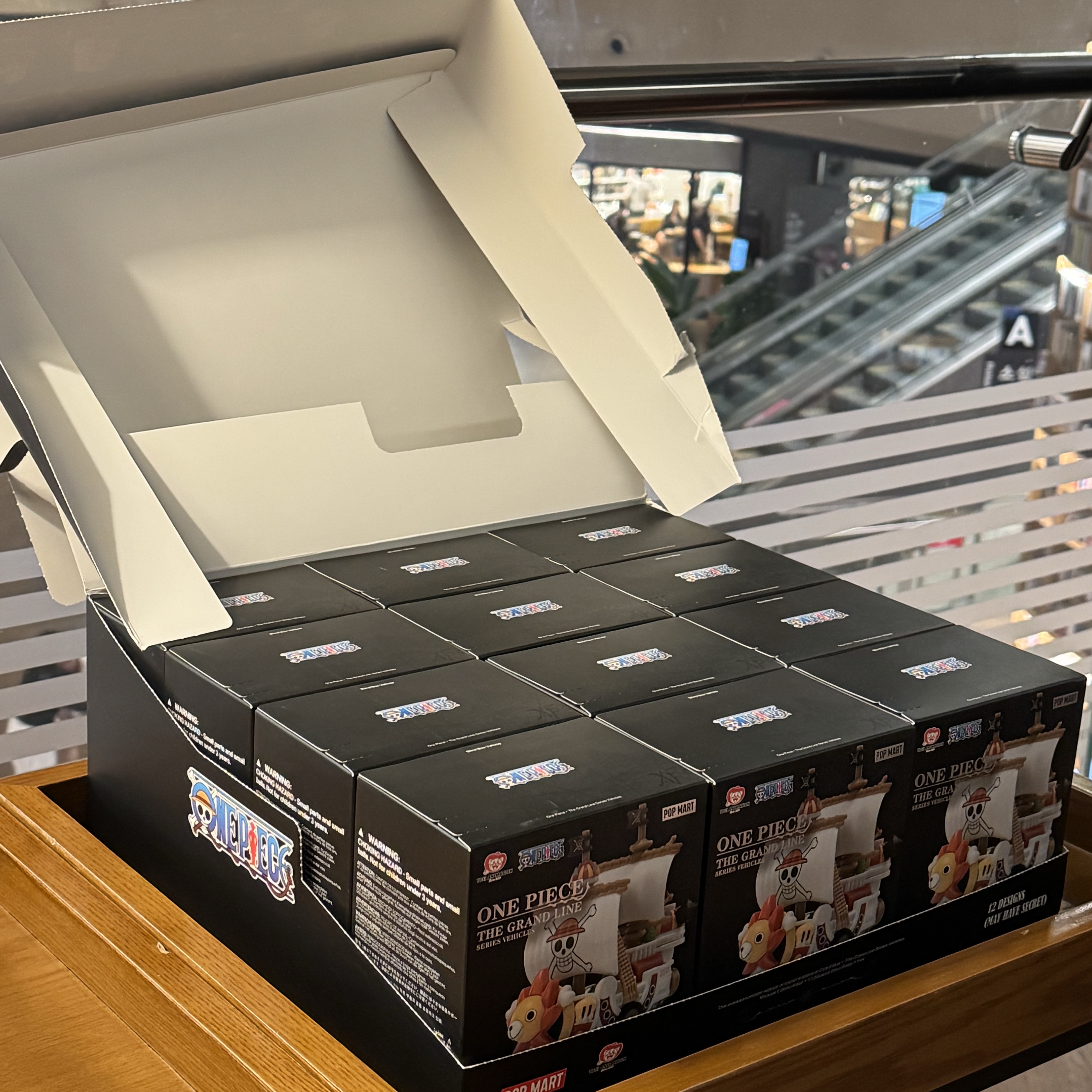 Pop Mart One Piece The Grand Line Series Vehicles Sealed Case Sealed Case (12 Blind Boxes) 착용 스타일 - 1