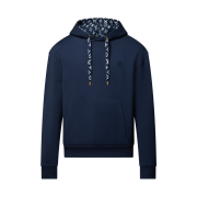 Louis Vuitton Cotton Hoodie Navy Blue