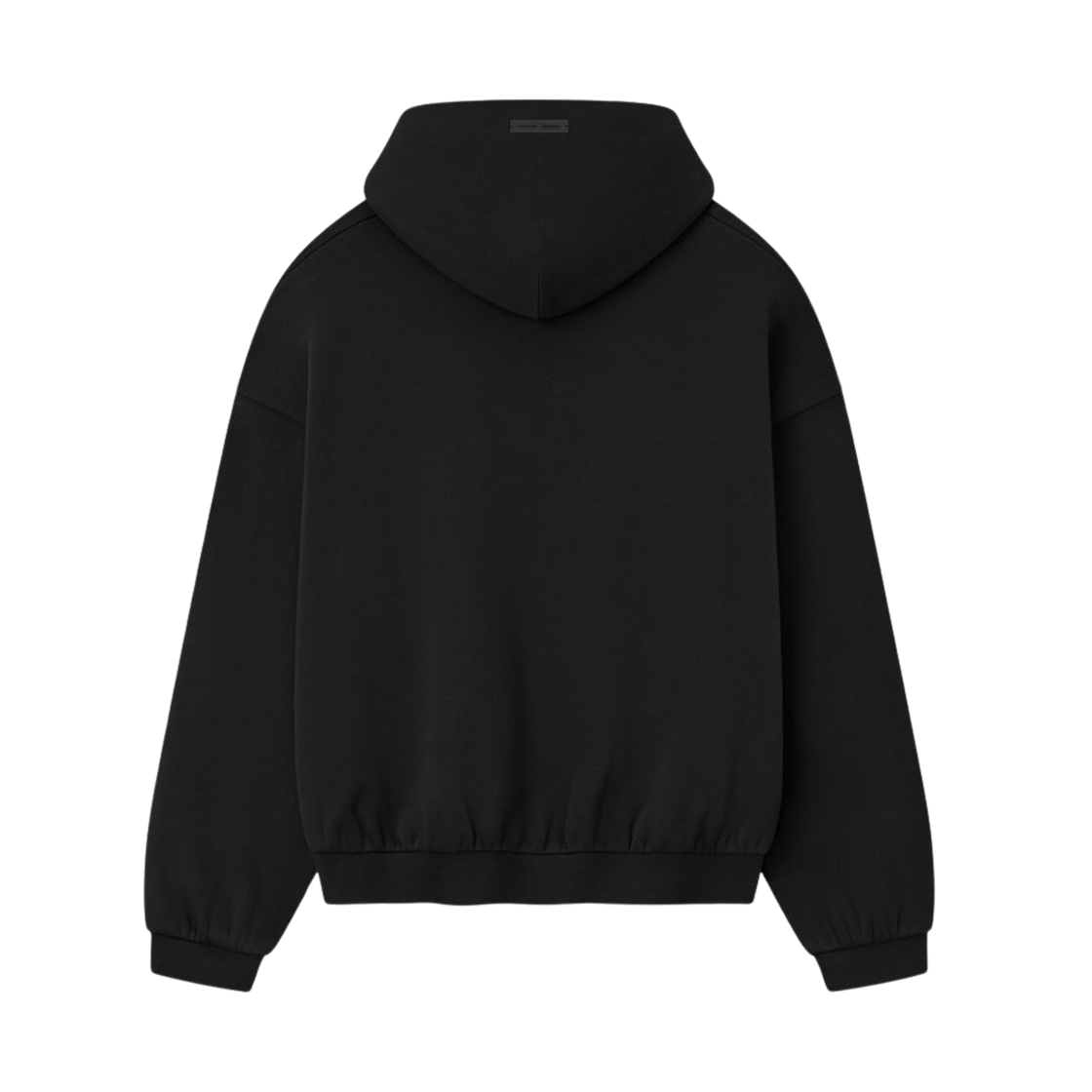 에센셜 90’s 플리스 후드 제트 블랙 - 25FW(Essentials 90's Fleece Hoodie Jet Black - 25FW) - 2