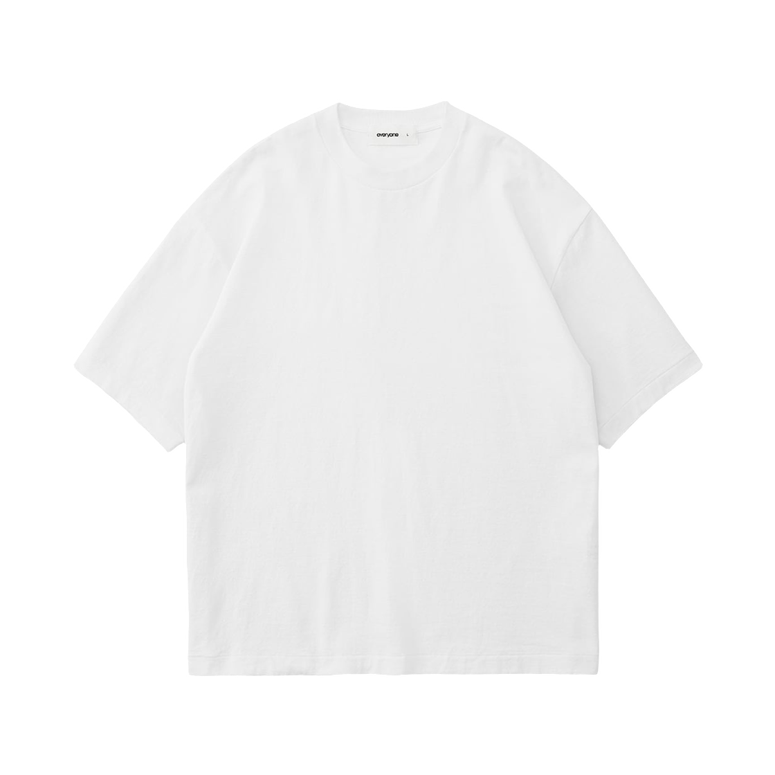 에브리원 아메리칸 코튼 티셔츠 화이트(everyone American Cotton T-Shirt White)