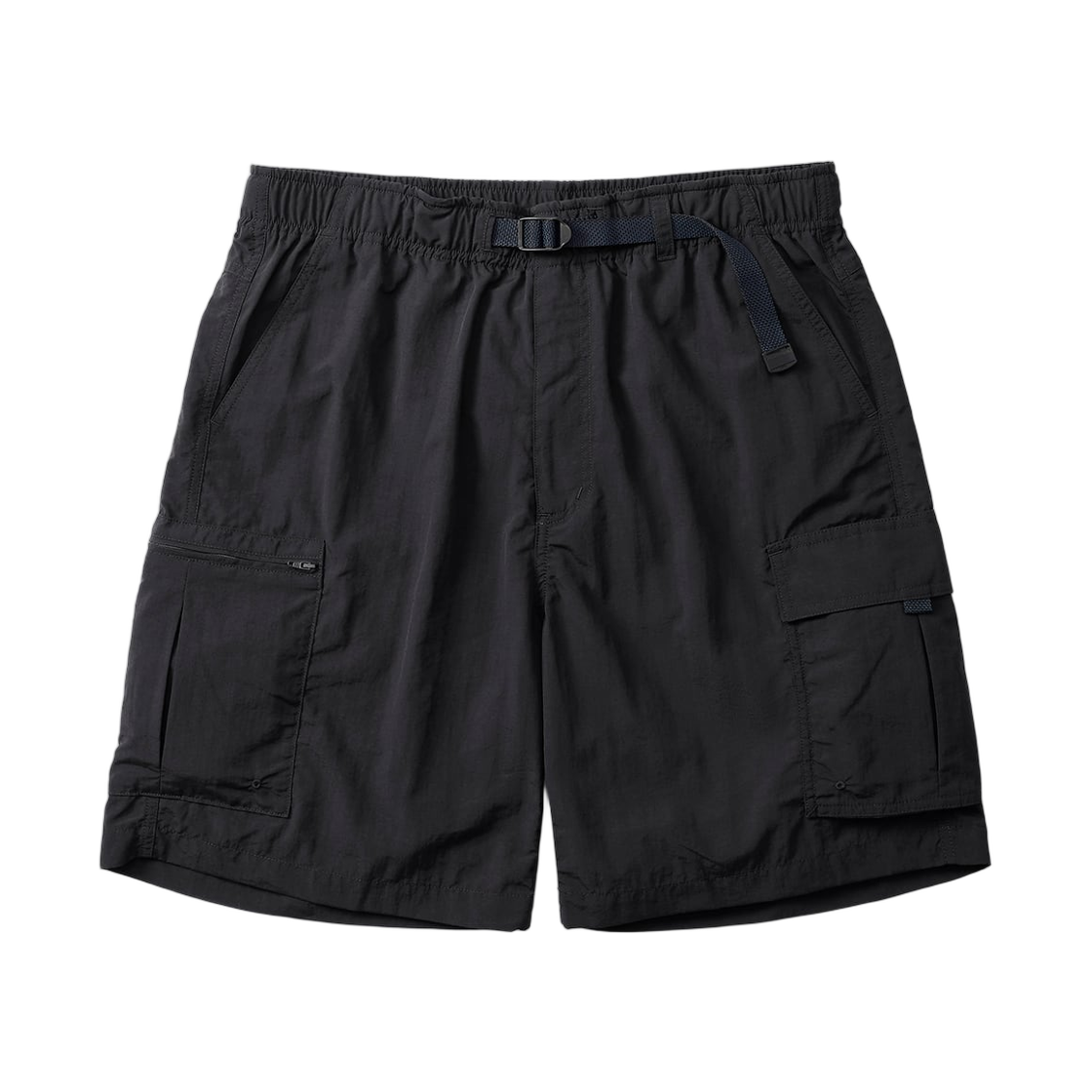 - everyone Nylon Utility Cargo Shorts Black