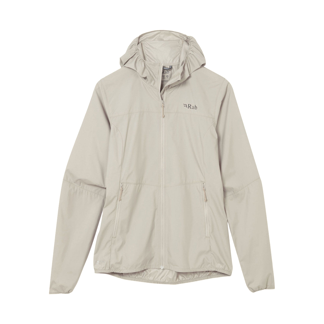 (W) 랩 윈드개더 후드 자켓 페블((W) Rab Windgather Hooded Jacket Pebble) - 1