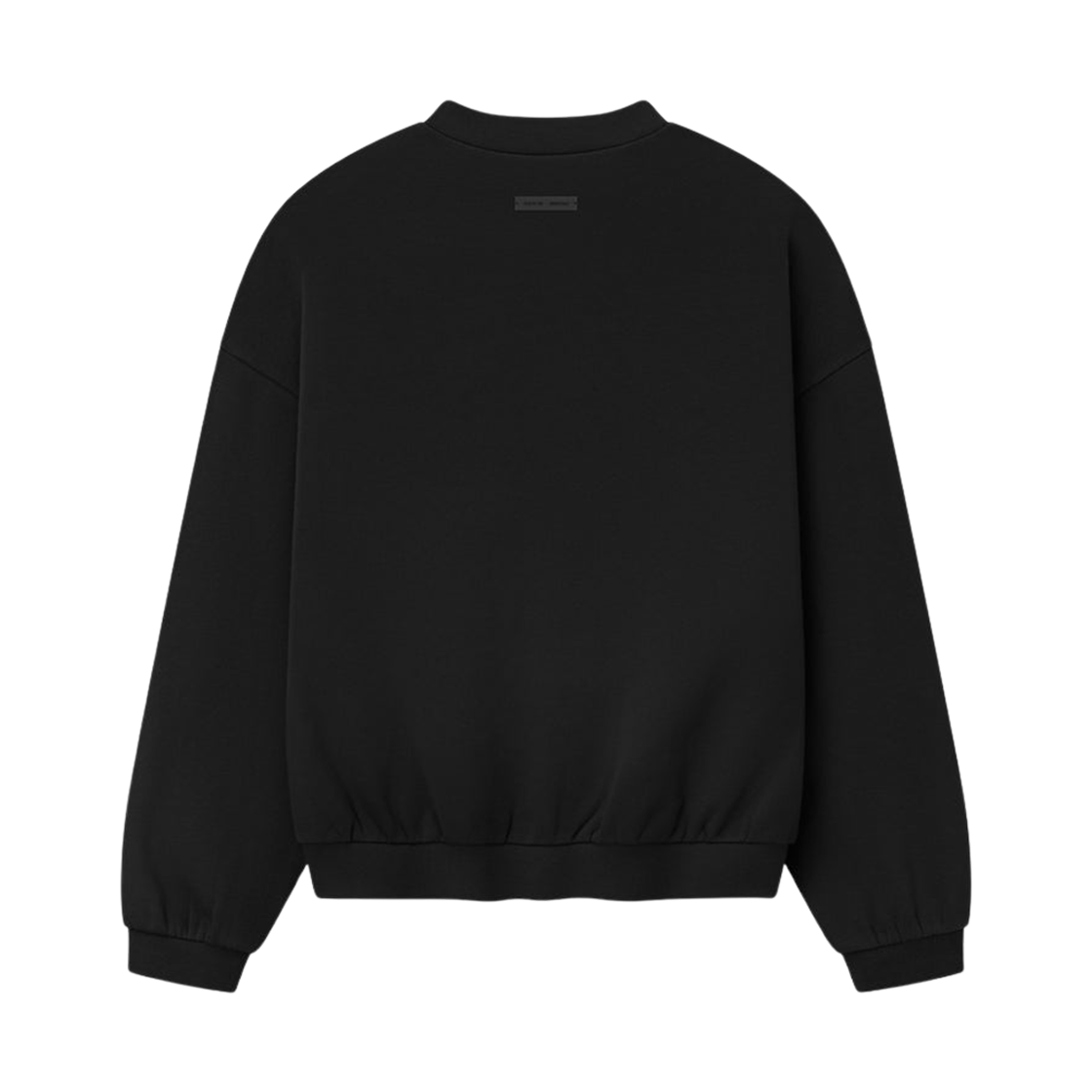 에센셜 90’s 플리스 크루넥 스웨트셔츠 제트 블랙 - 25FW(Essentials 90's Fleece Crewneck Sweatshirt Jet Black - 25FW) - 2