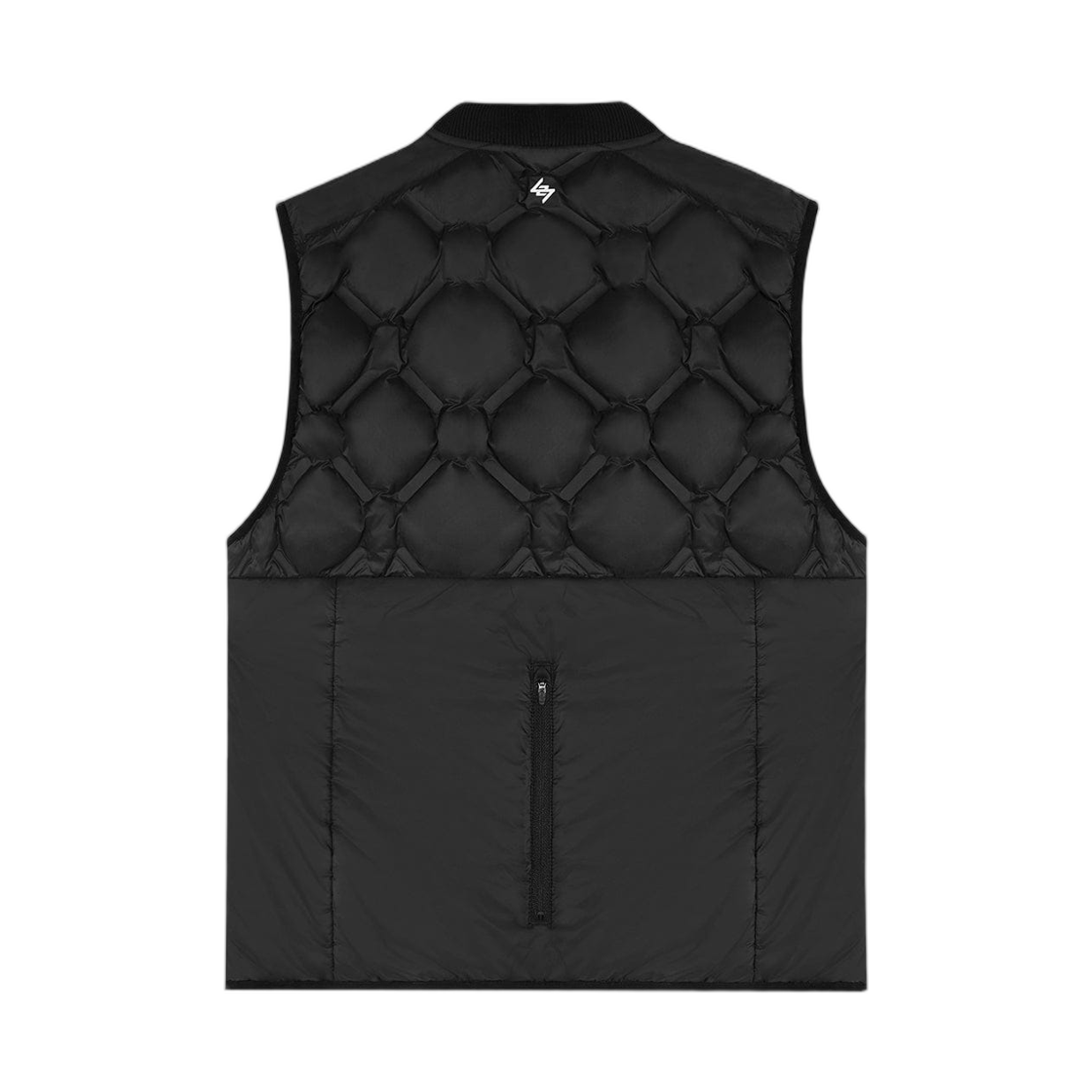 247리프레젠트 247 라이트웨이트 질렛 블랙(247represent 247 Lightweight Gilet Black)