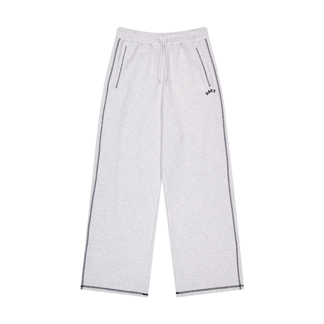 컨트라스트 스웨트 팬츠 (Melange White)