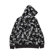 BAPE x Comme Des Garcons Osaka Shark Full Zip Hoodie Black