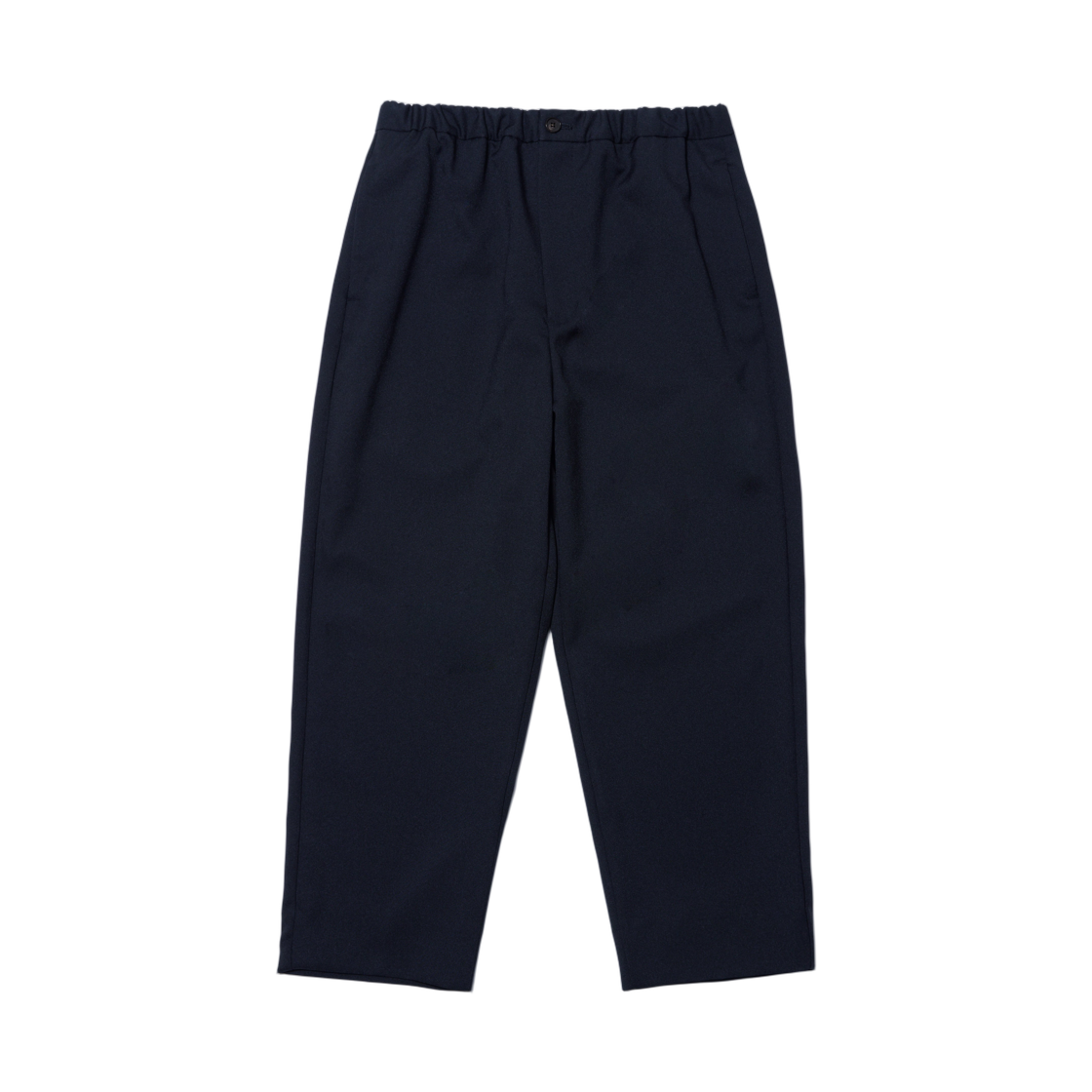 - everyone Polyester Twill Easy Slacks Navy