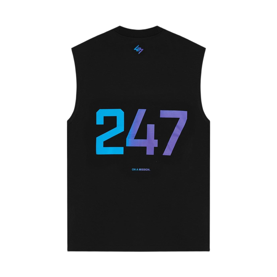 247리프레젠트 247 오버사이즈드 탱크 퍼플 페이드(247represent 247 Oversized Tank Purple Fade) - 1