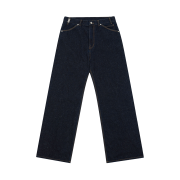 STU Husk Straight Indigo Denim Pants Blue