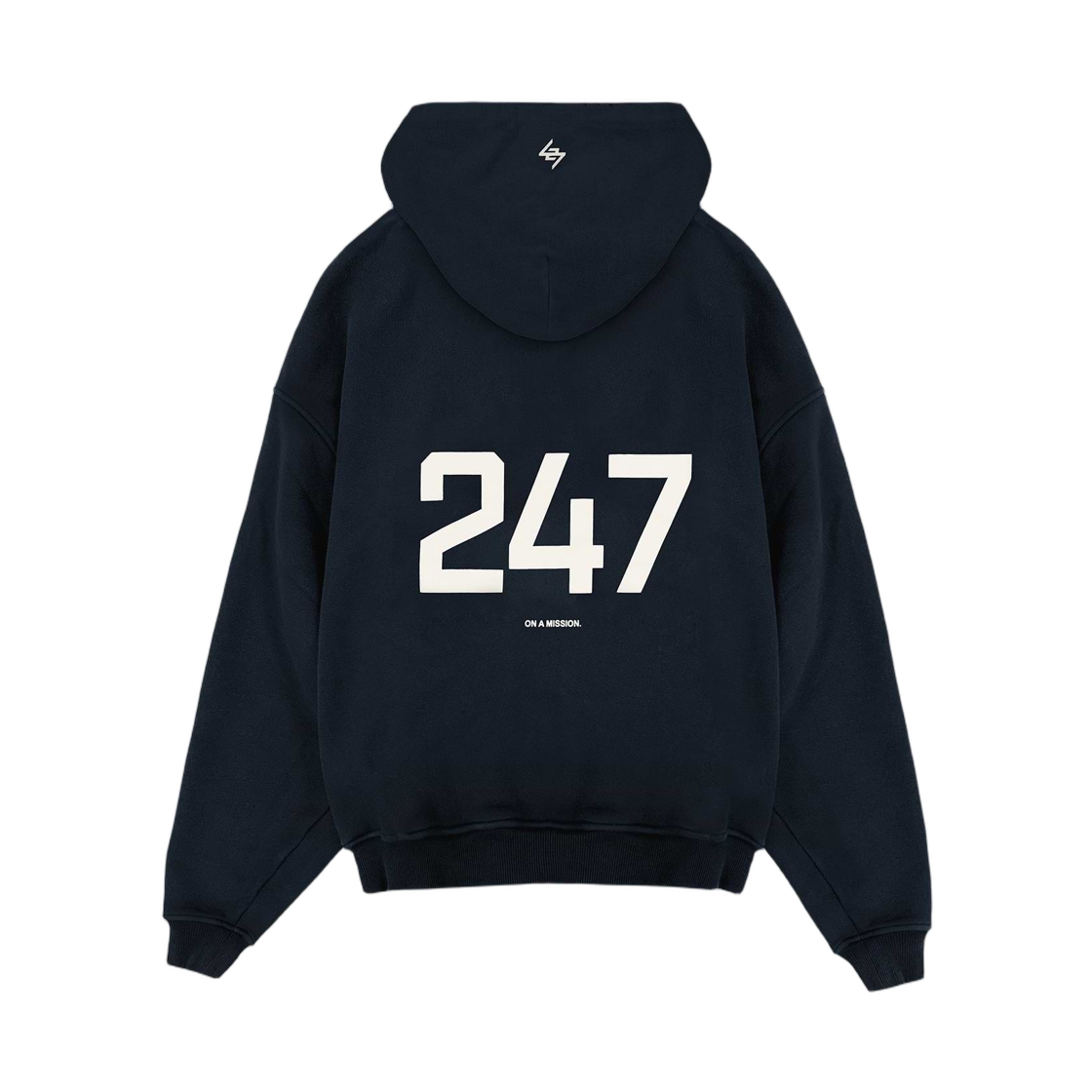 247리프레젠트 247 오버사이즈드 후디 네이비(247represent 247 Oversized Hoodie Navy)