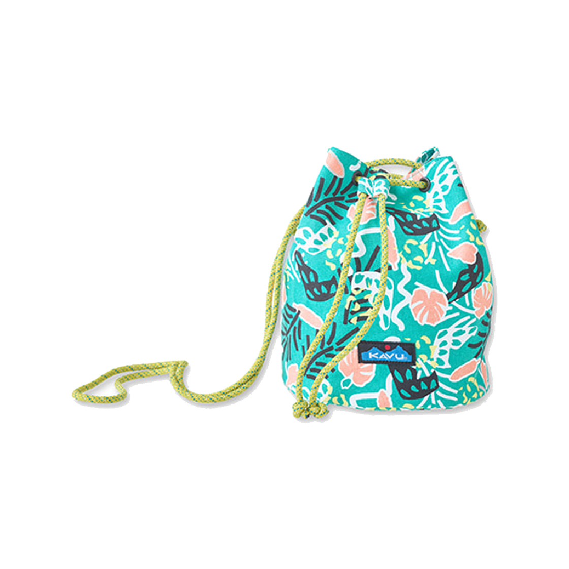 P0000DEF KAVU Bucket Bag Jungle Party