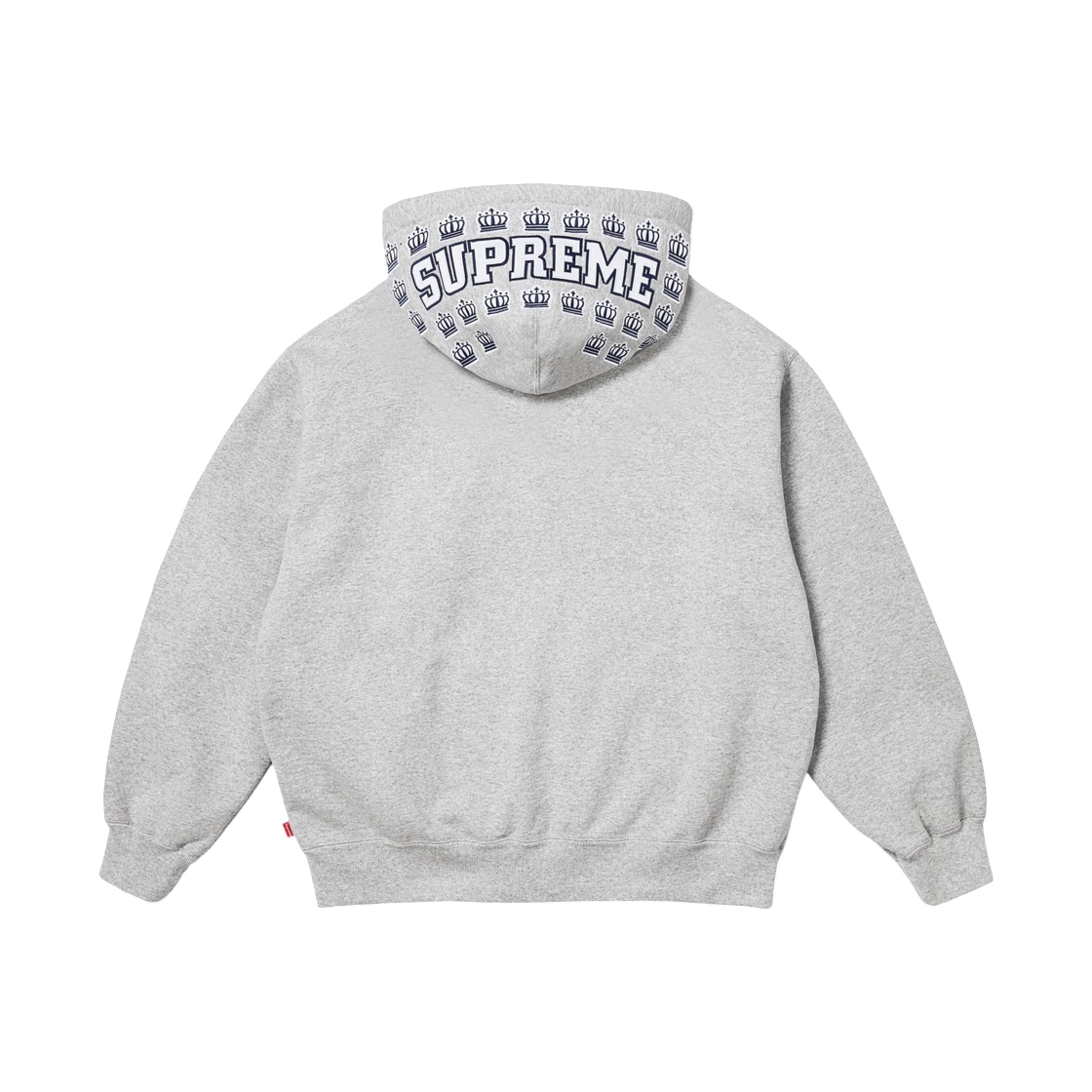 슈프림 리그 챔스 집업 후드 스웨트셔츠 헤더 그레이 - 25FW(Supreme League Champs Zip Up Hooded Sweatshirt Heather Grey - 25FW) - 2