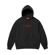 Supreme Swarovski Motion Logo Hooded Sweatshirt Black - 25FW