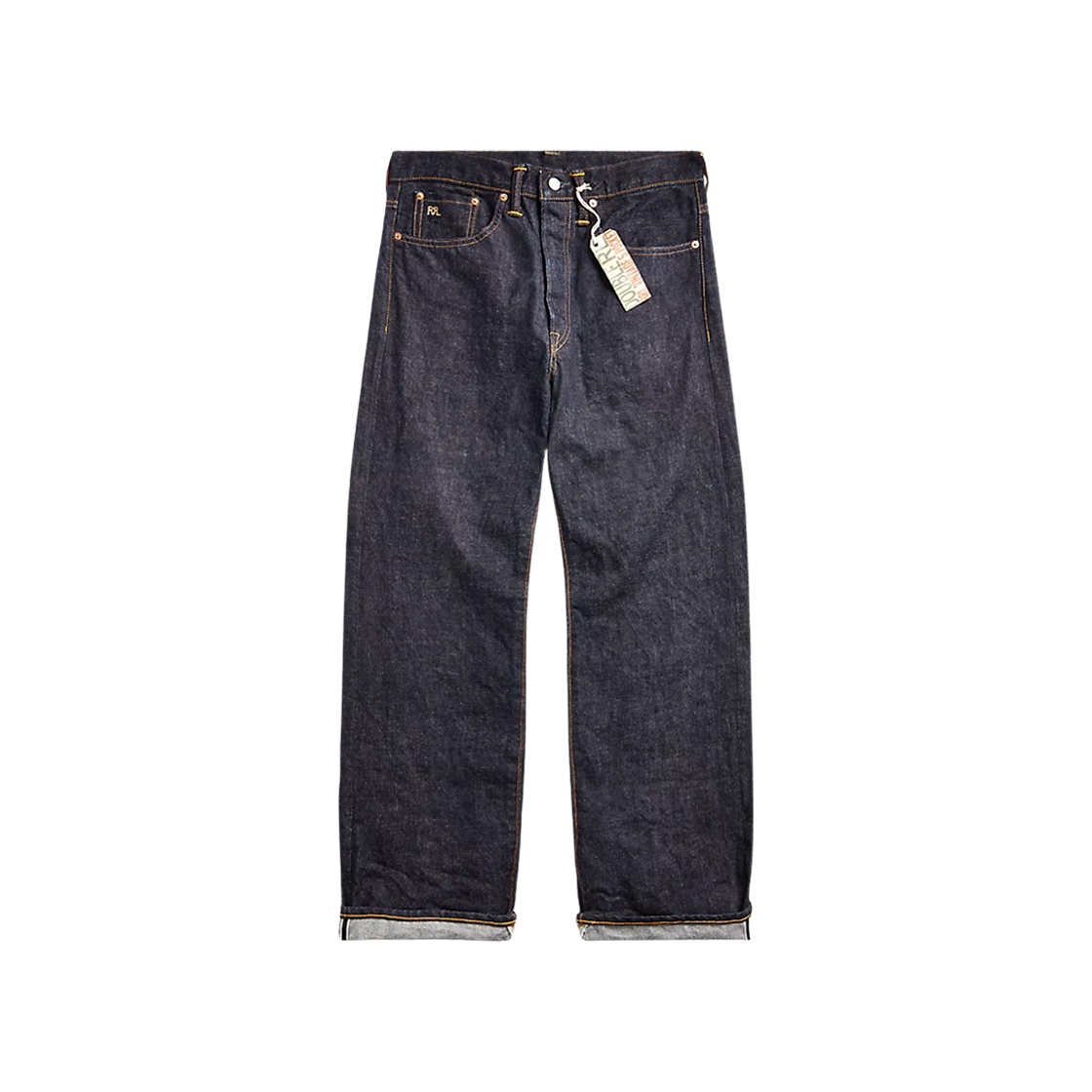 MNRRDNM10920063/782859503001 Double RL Vintage 5 Pocket East West Selvedge Jeans East West Rinse
