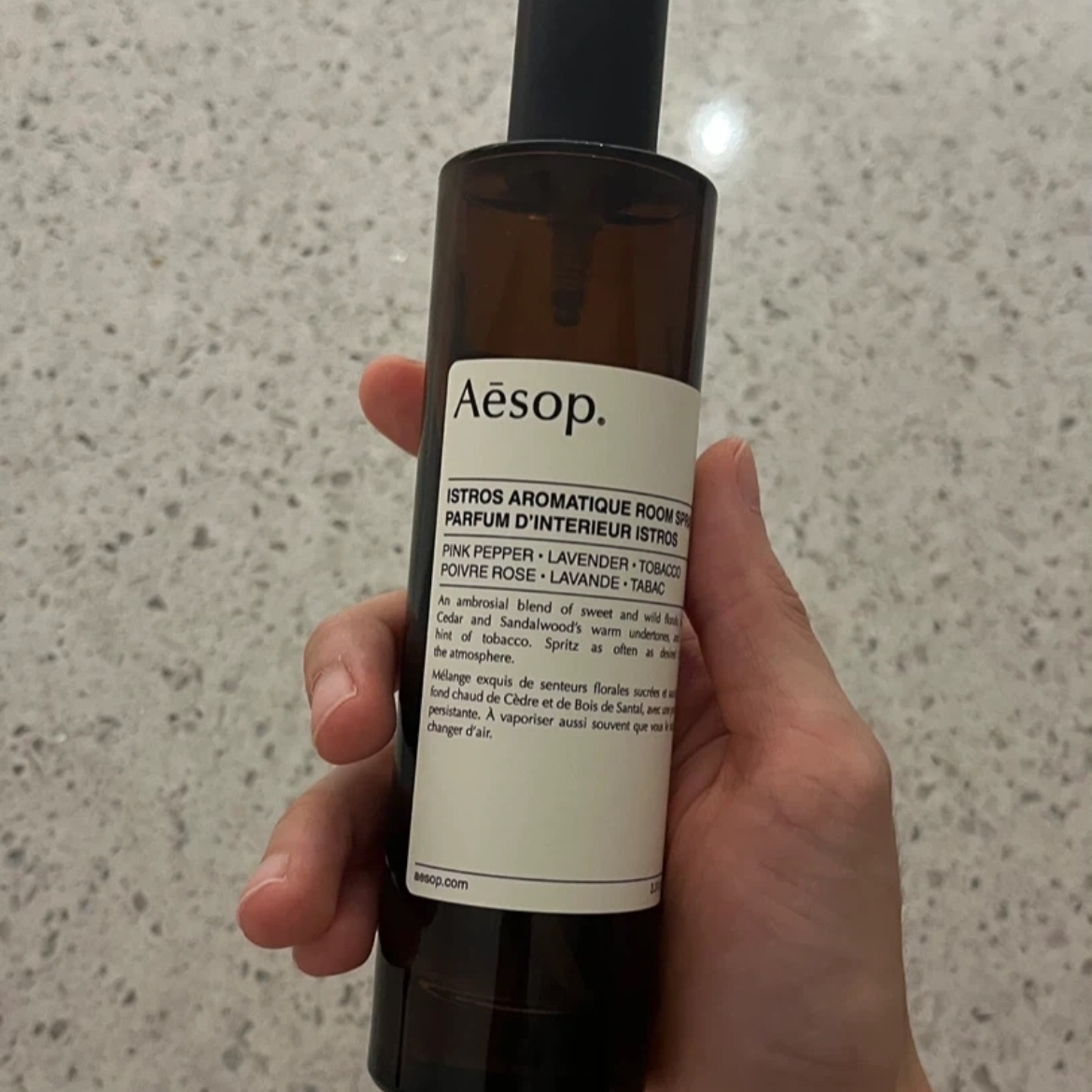Aesop Istros Aromatique Room Spray 100ml (Korean Ver.) 착용 스타일