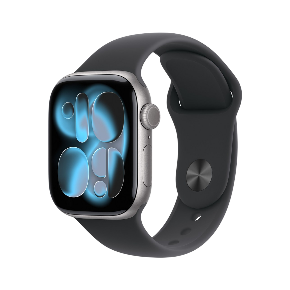 애플 워치 11 42mm GPS 스페이스 그레이 알루미늄 케이스 스포츠 밴드 S/M 블랙 (국내 정식 발매 제품)(Apple Watch Series 11 42mm GPS Space Gray Aluminum Case with Sport Band S/M Black (Korean Ver.))