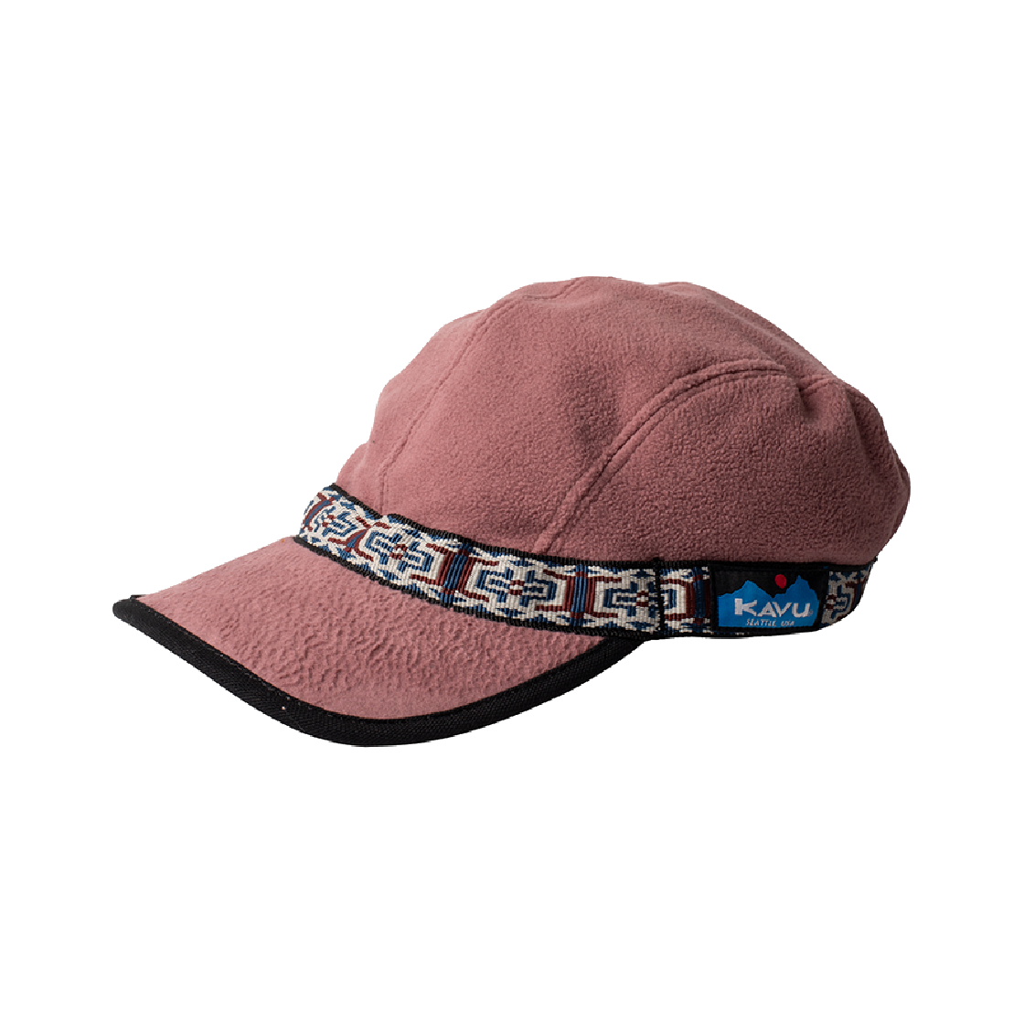 카부 플리스 스트랩 캡 로즈 브라운(KAVU Fleece Strap Cap Rose Brown)
