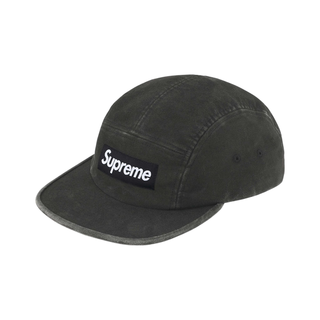 슈프림 투톤 몰스킨 캠프캡 블랙 - 25FW(Supreme 2-Tone Moleskin Camp Cap Black - 25FW)