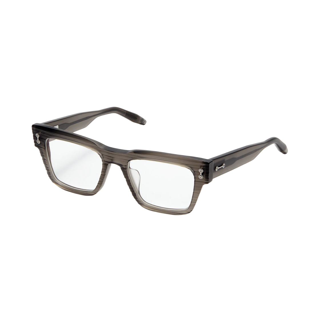 아코니 콜룸바 RX 스크레이프드 매트 크리스탈 그레이 클리어 렌즈(Akoni Columba RX Scraped Matte Crystal Grey Clear Lenses)