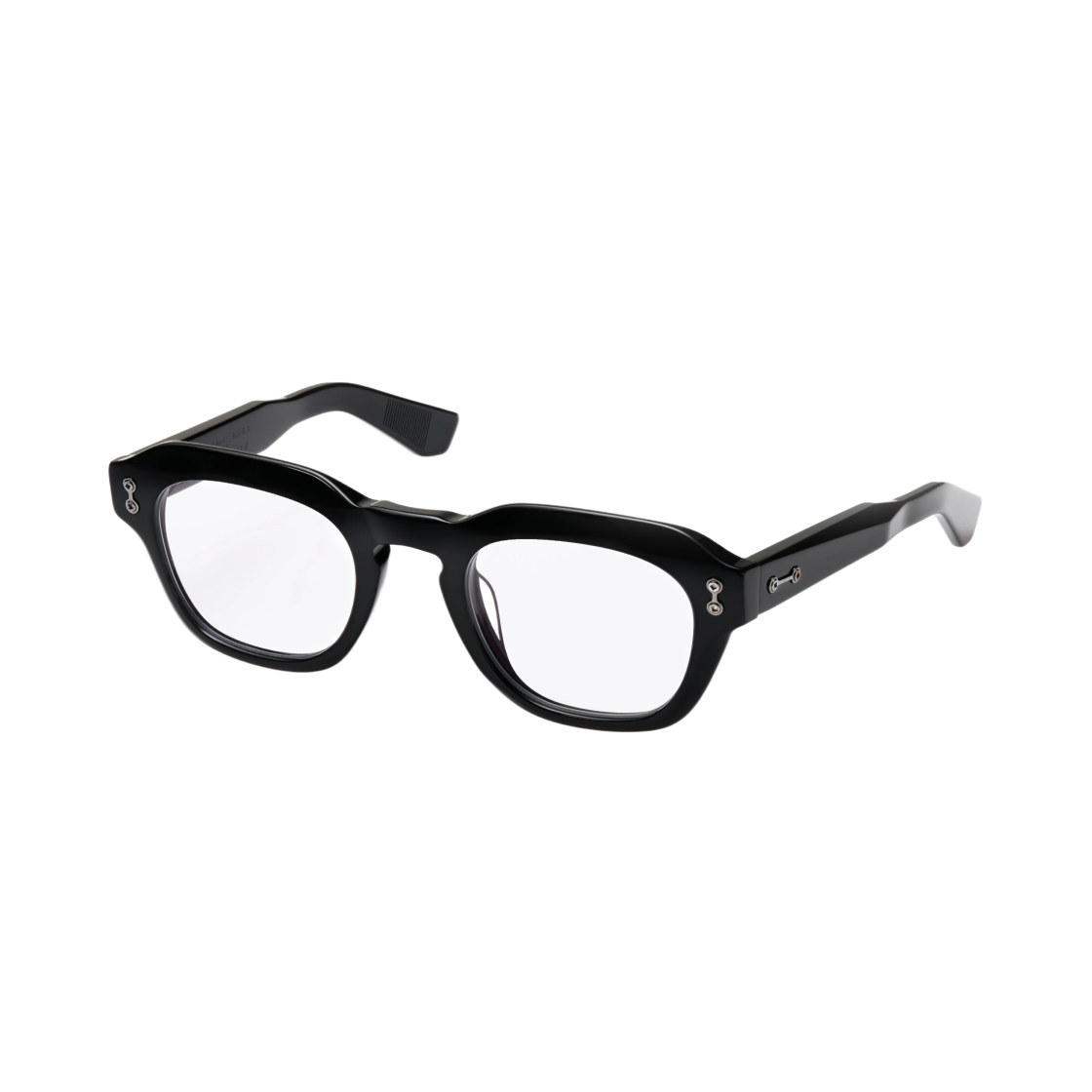 아코니 블레이즈 RX 블레이즈 블랙 블랙 로듐 클리어 렌즈(Akoni Blaze RX Blaze Black Black Rhodium Clear Lenses)