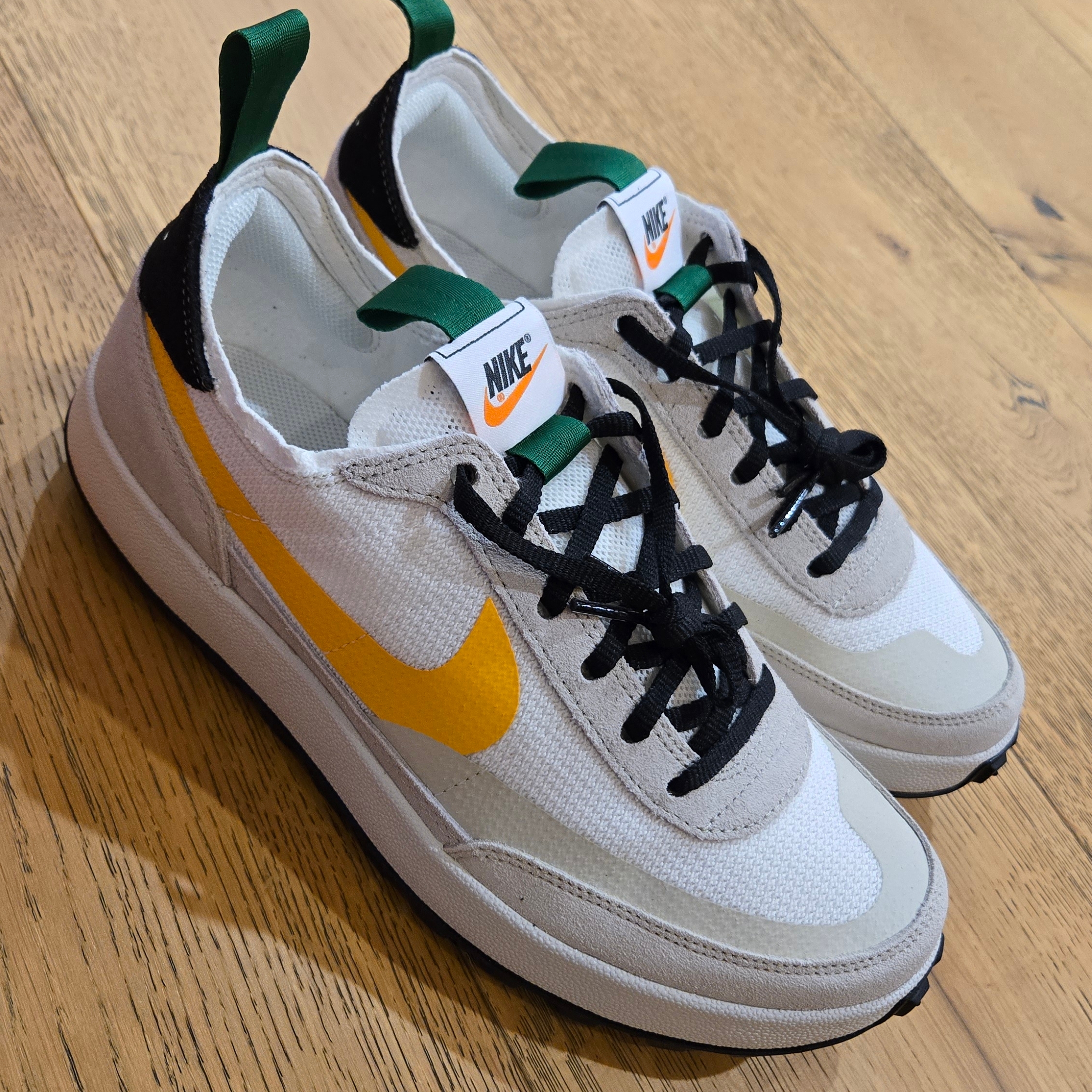 Nike x Tom Sachs General Purpose Shoe Pine Green University Gold 착용 스타일 - 3